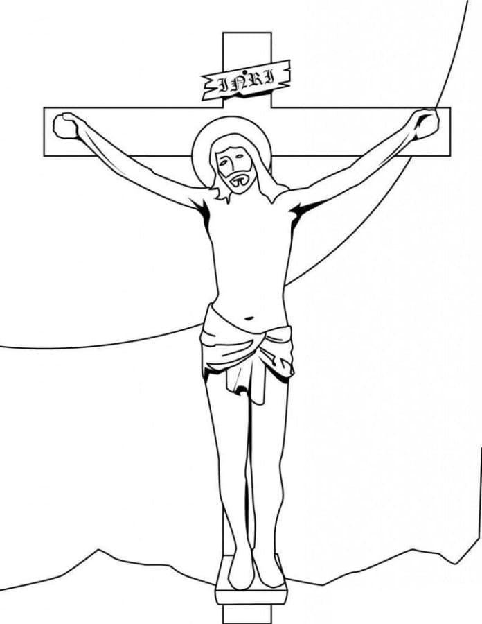 Gratis druckbarer Jesus