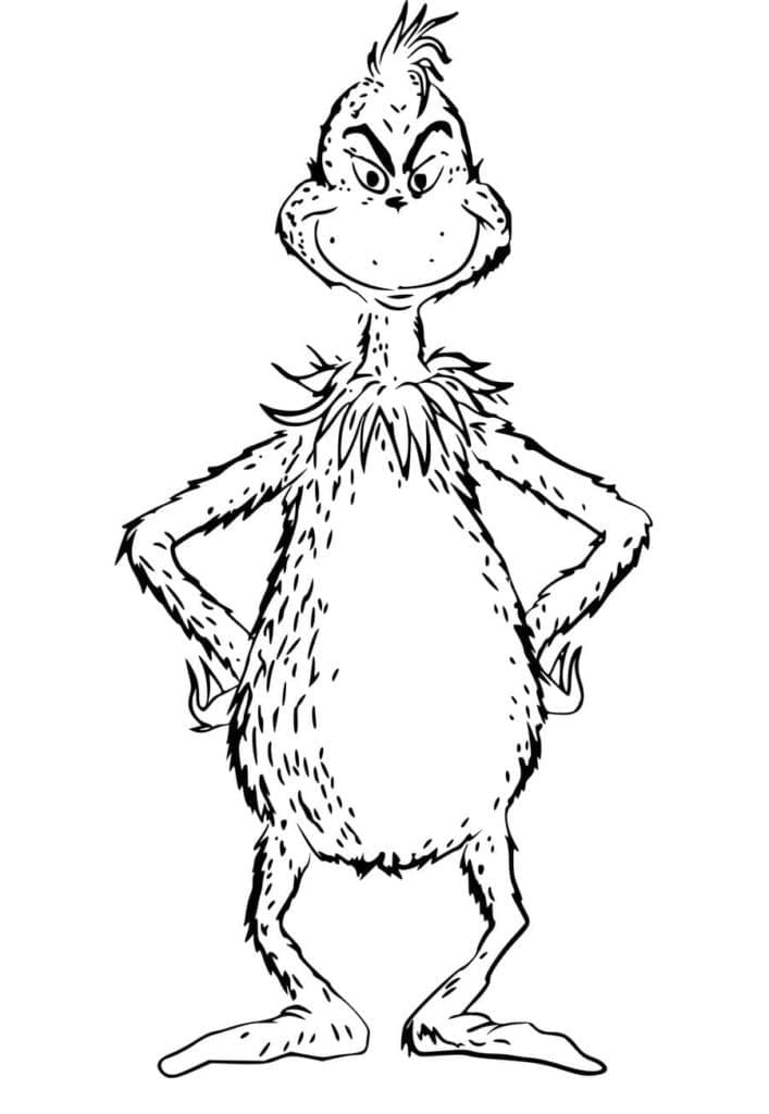 Grinch (1) ausmalbilder
