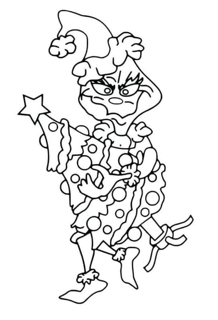 Grinch (10) ausmalbilder