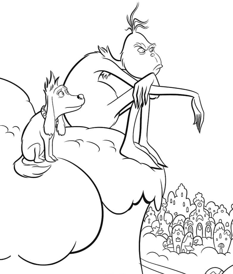 Grinch (11) ausmalbilder