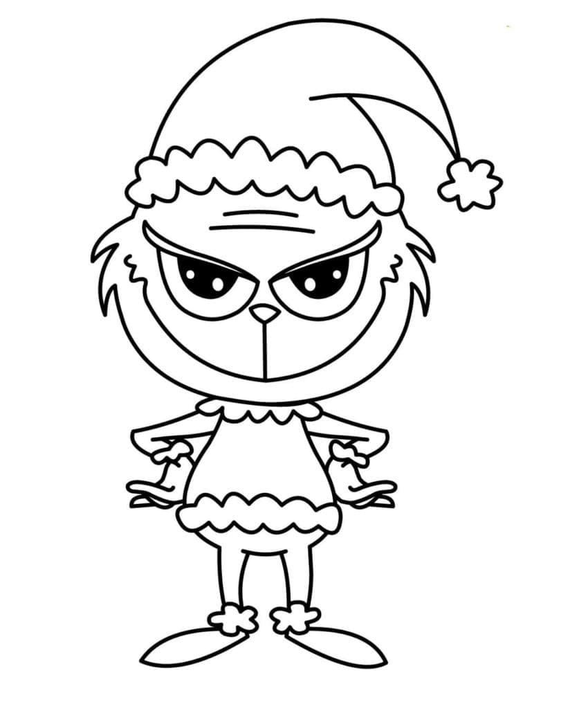 Grinch (6) ausmalbilder