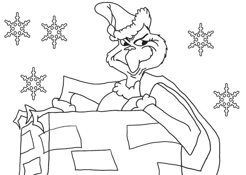 Grinch für 6-jährige Kinder ausmalbilder