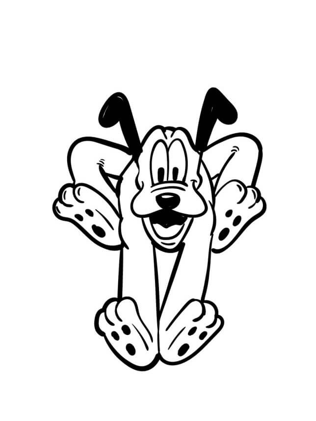 Großartiger Pluto ausmalbilder