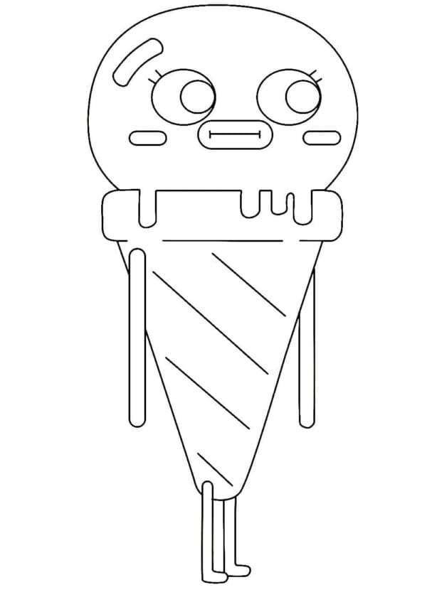 Gumball für Kinder ausmalbilder