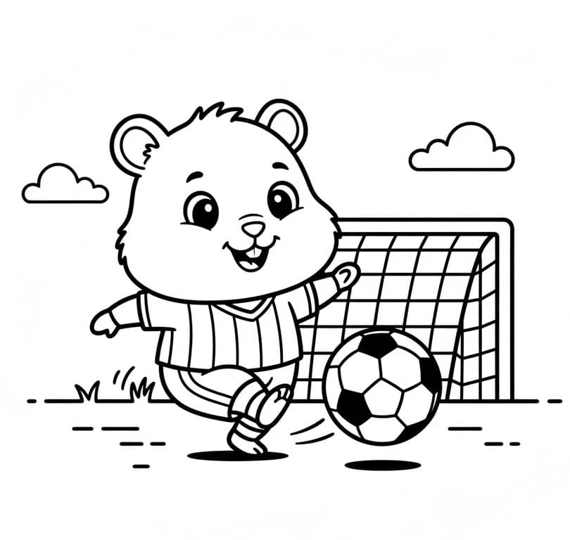 Hamster zum Ausdrucken ausmalbilder