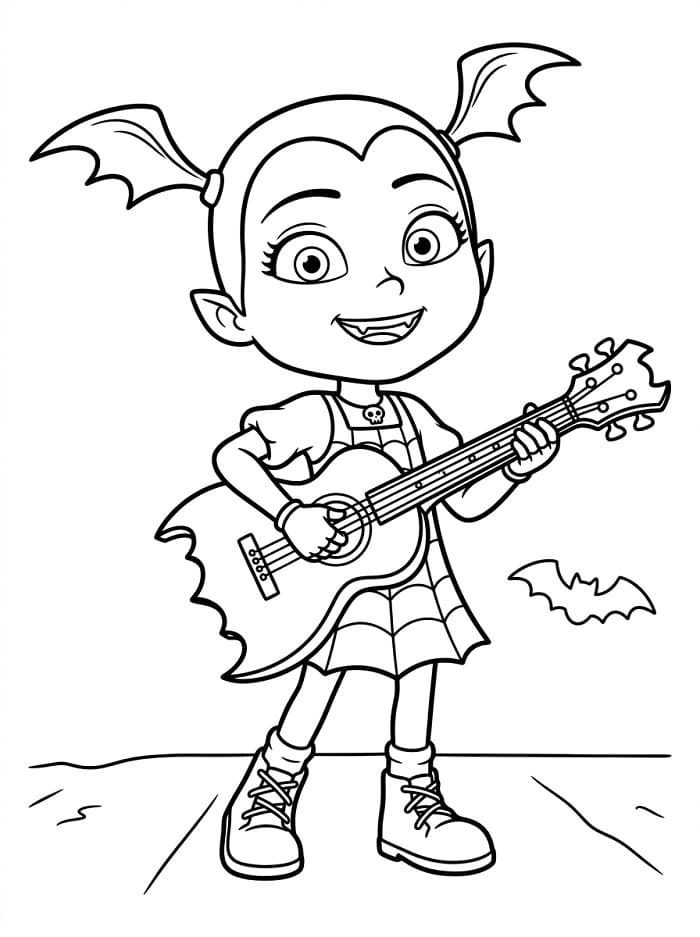Vampirina ausmalbilder