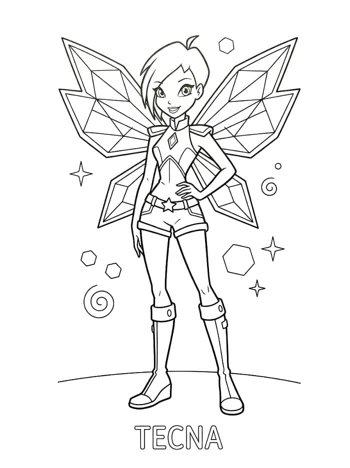 Hübscher Winx Club ausmalbilder