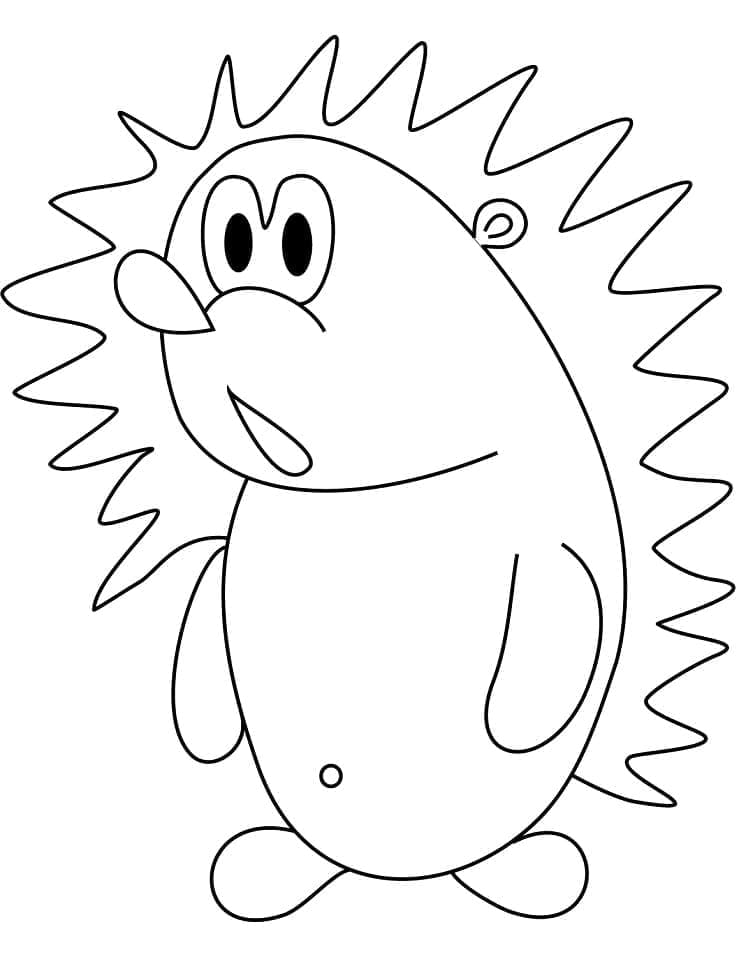 Igel 5 ausmalbilder