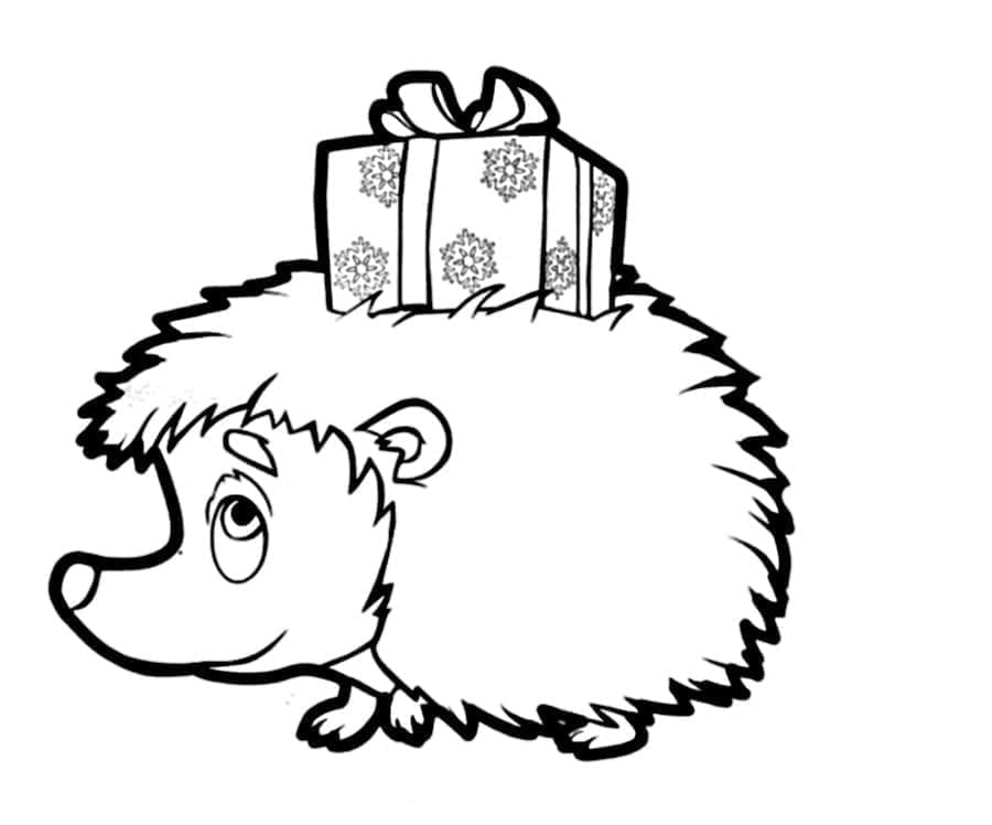 Igel für Kinder ausmalbilder