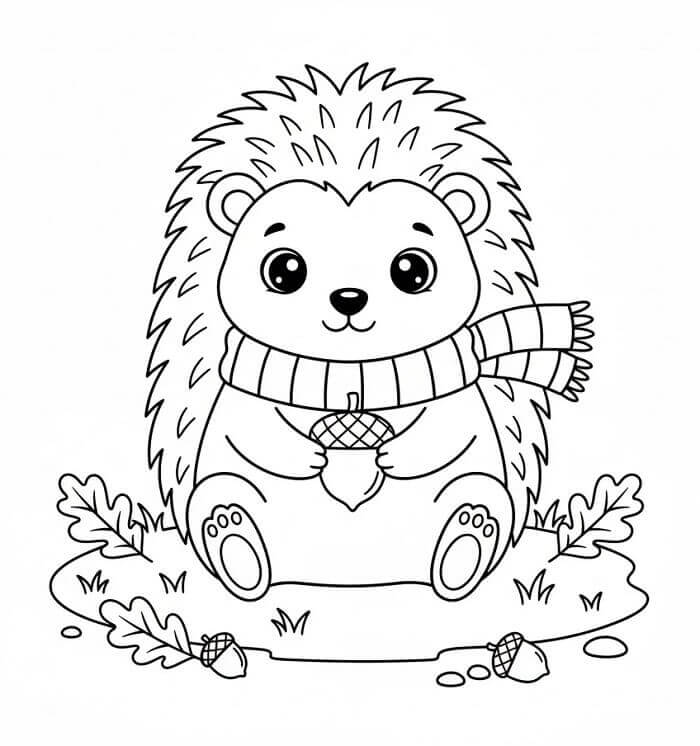 Igel gratis ausmalbilder