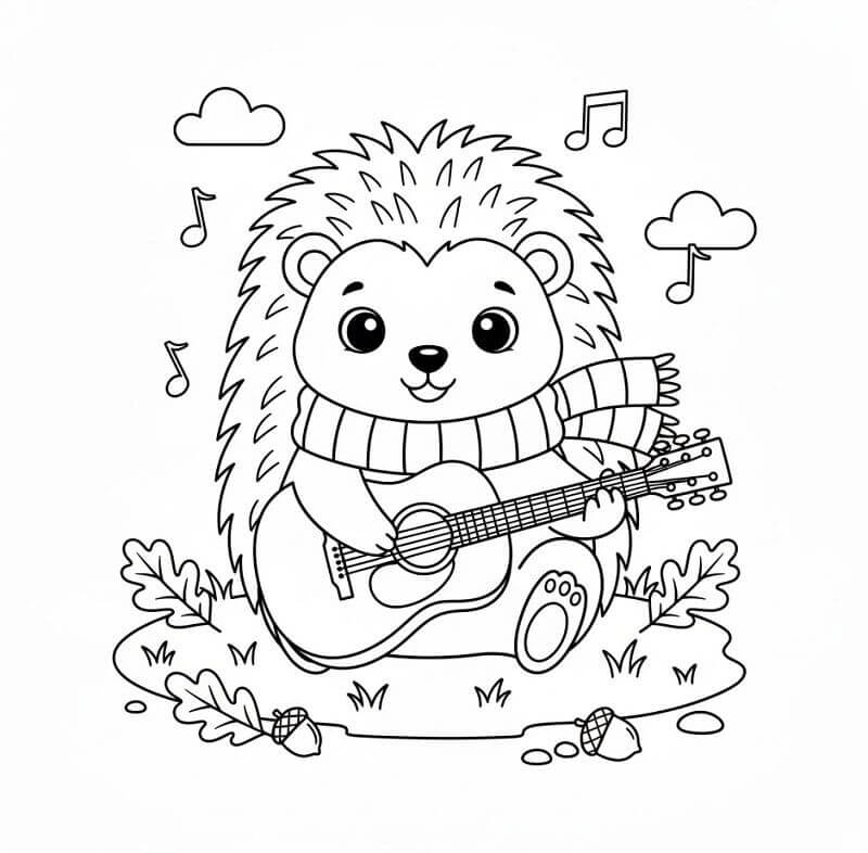 Igel kostenlos ausmalbilder