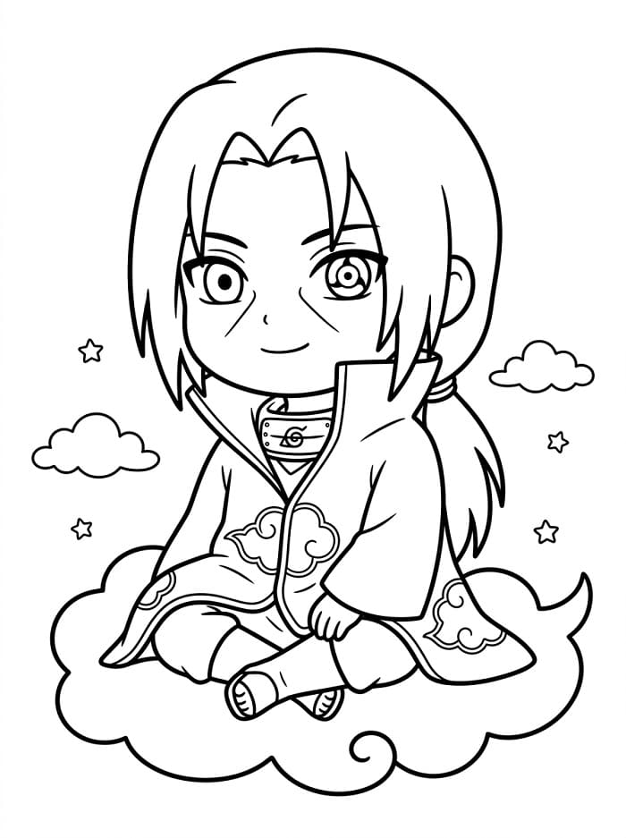 Itachi Bild ausmalbilder