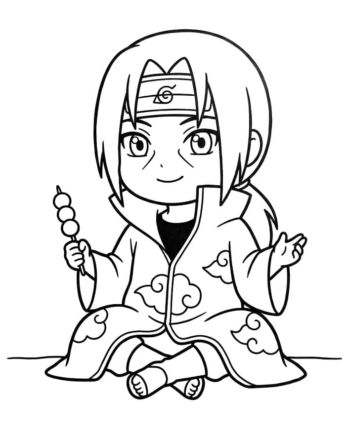 Itachi Malvorlage für Kinder ausmalbilder
