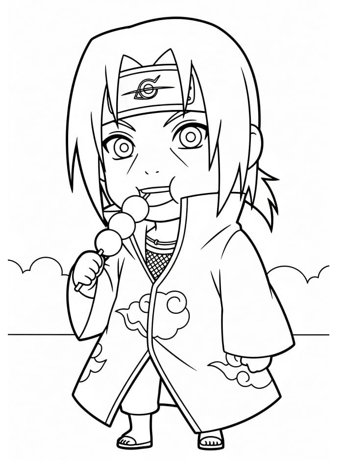 Itachi gratis ausmalbilder