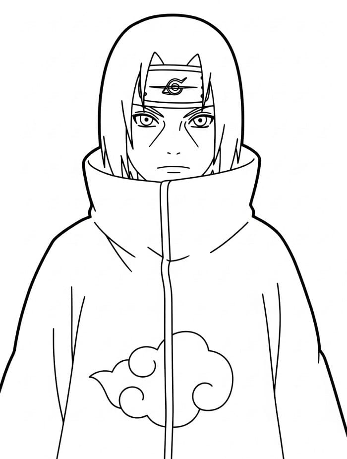 Itachi kostenlos ausdruckbar ausmalbilder