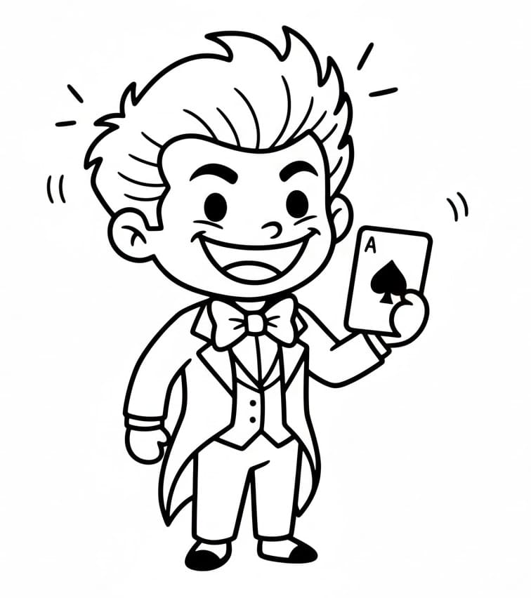 Joker für Kinder ausmalbilder