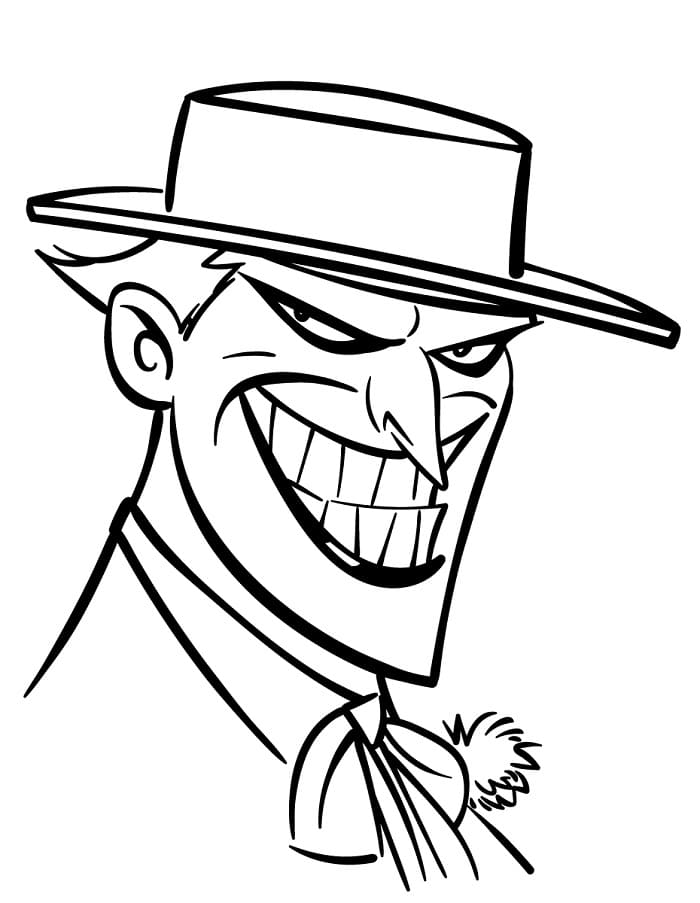 Joker kostenlos für Kinder ausmalbilder