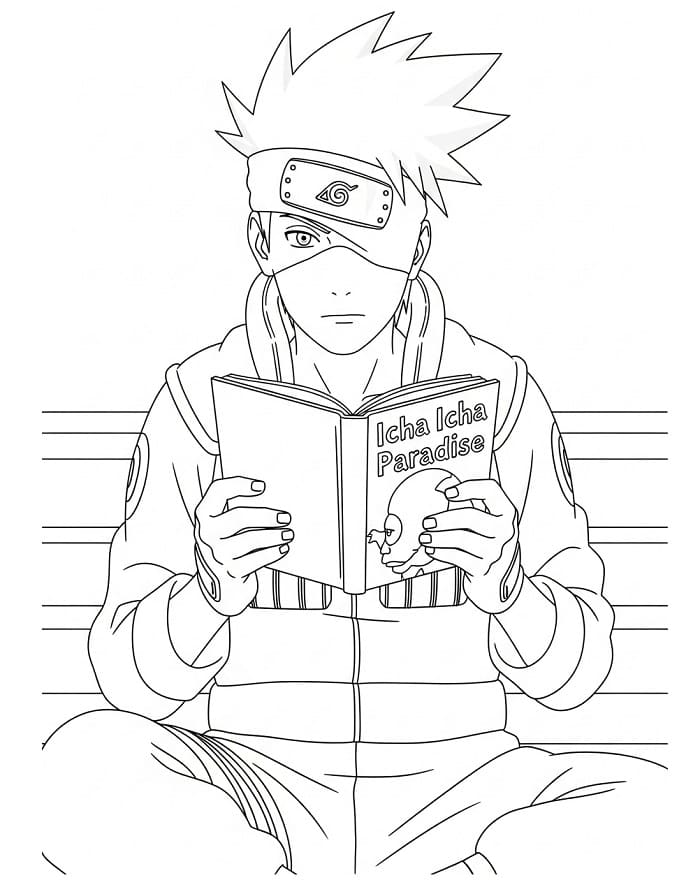 Kakashi kostenlos ausmalbilder
