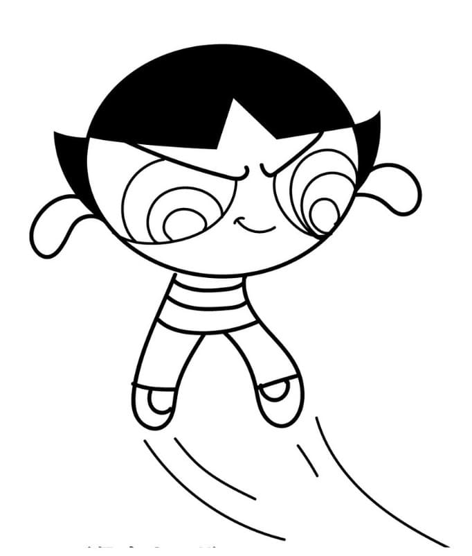 Kleine Powerpuff Girls ausmalbilder