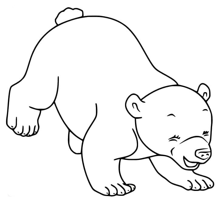 Kleiner Eisbär ausmalbilder
