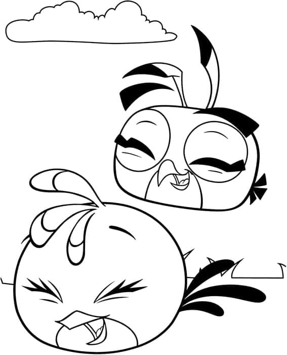 Kostenlose Angry Birds Ausmalbilder ausmalbilder