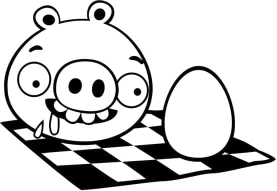 Kostenlose Angry Birds zum Ausdrucken ausmalbilder