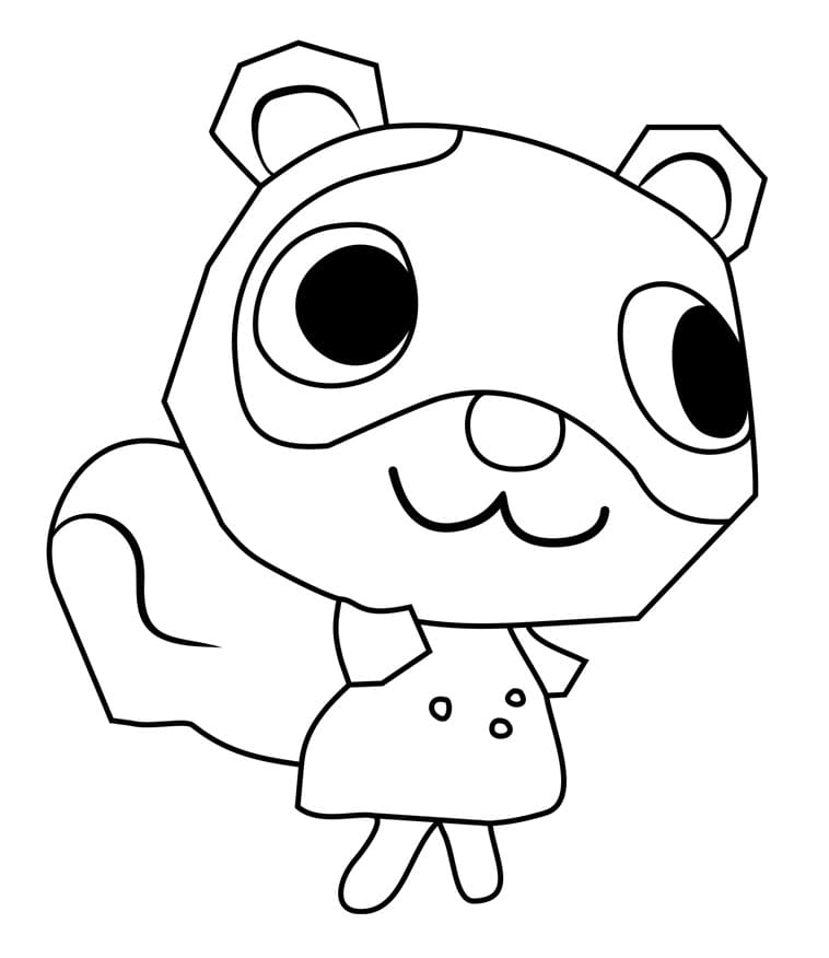 Kostenlose Animal Crossing Ausmalbilder ausmalbilder