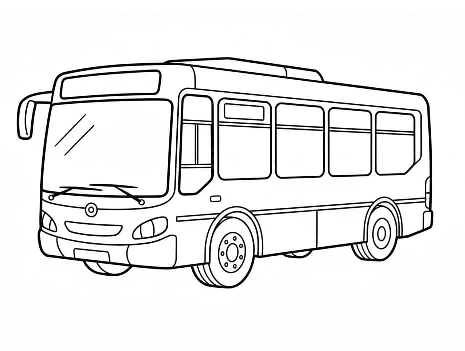 Kostenlose Bus Ausmalbilder ausmalbilder