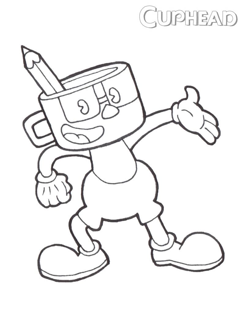 Kostenlose Cuphead Ausmalbilder ausmalbilder
