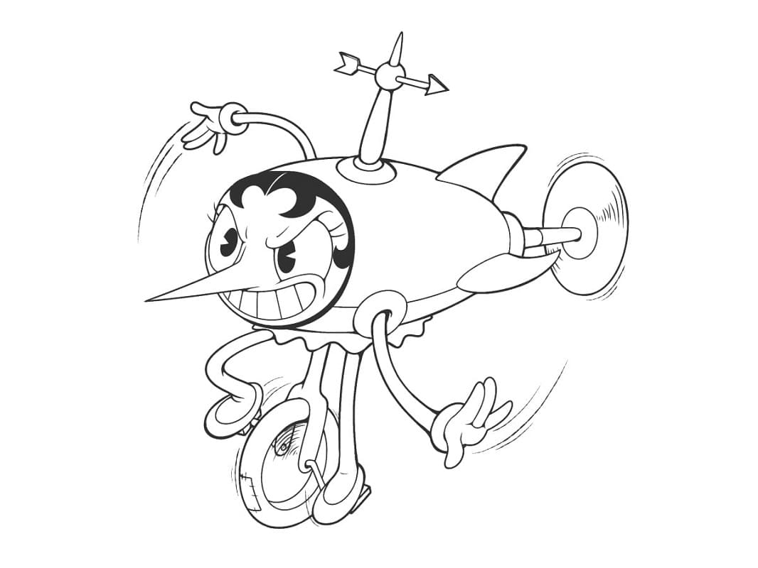 Kostenlose Cuphead Ausmalvorlagen ausmalbilder