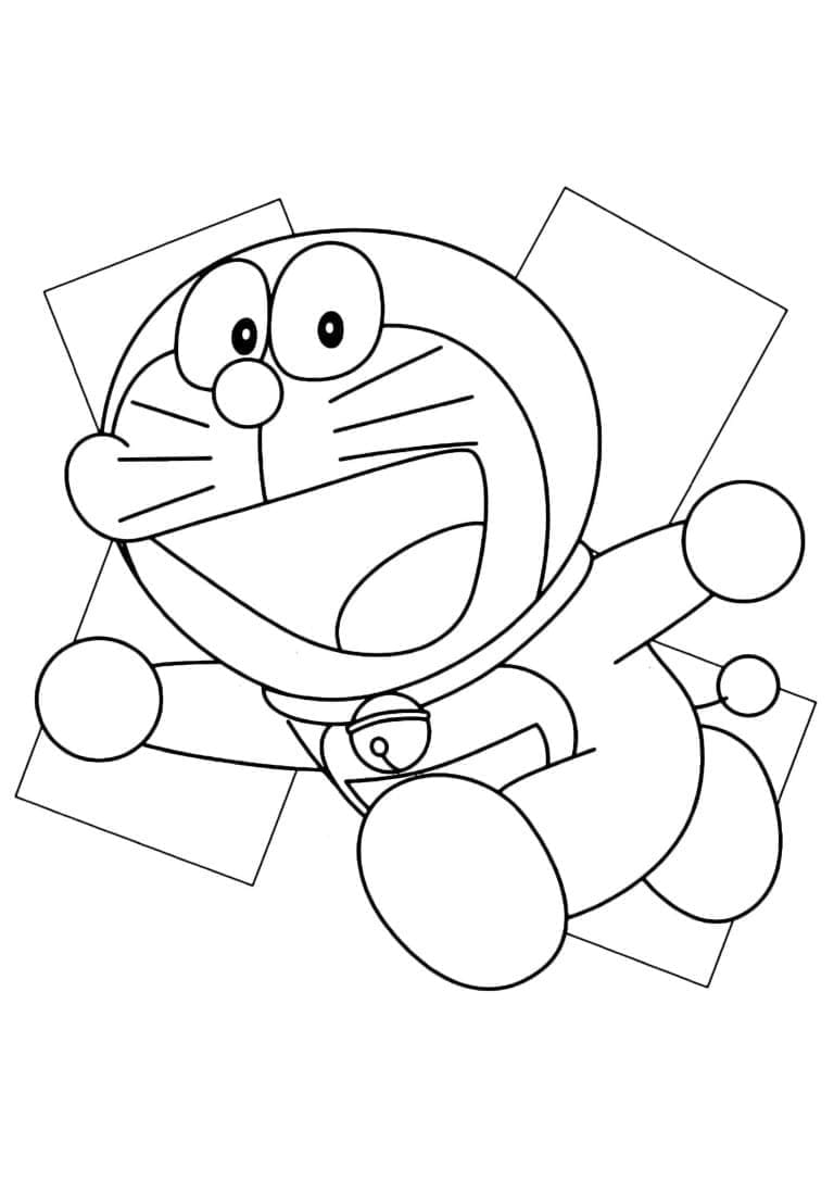 Kostenlose Doraemon-Malvorlagen für Kinder ausmalbilder