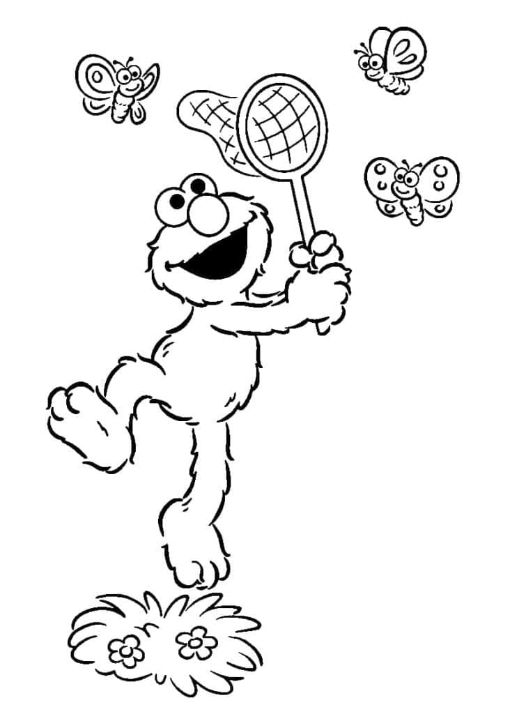 Kostenlose Elmo Ausmalbilder ausmalbilder
