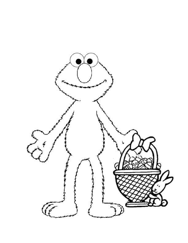 Kostenlose Elmo Ausmalvorlagen ausmalbilder