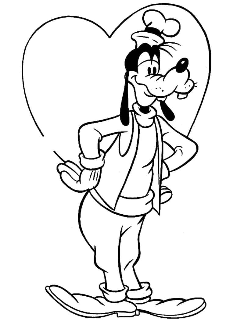 Kostenlose Goofy Ausmalbilder ausmalbilder