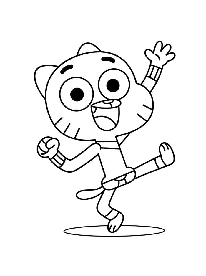Kostenlose Gumball Ausmalbilder ausmalbilder