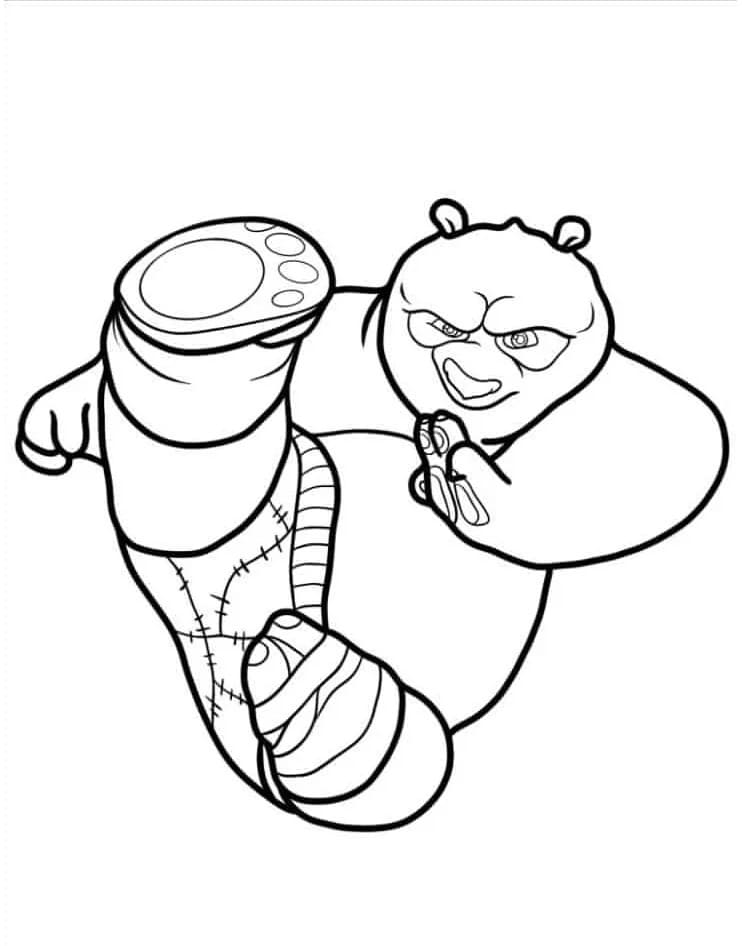 Kostenlose Kung Fu Panda Ausmalvorlagen ausmalbilder