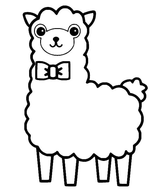 Kostenlose Lama Ausmalvorlagen ausmalbilder