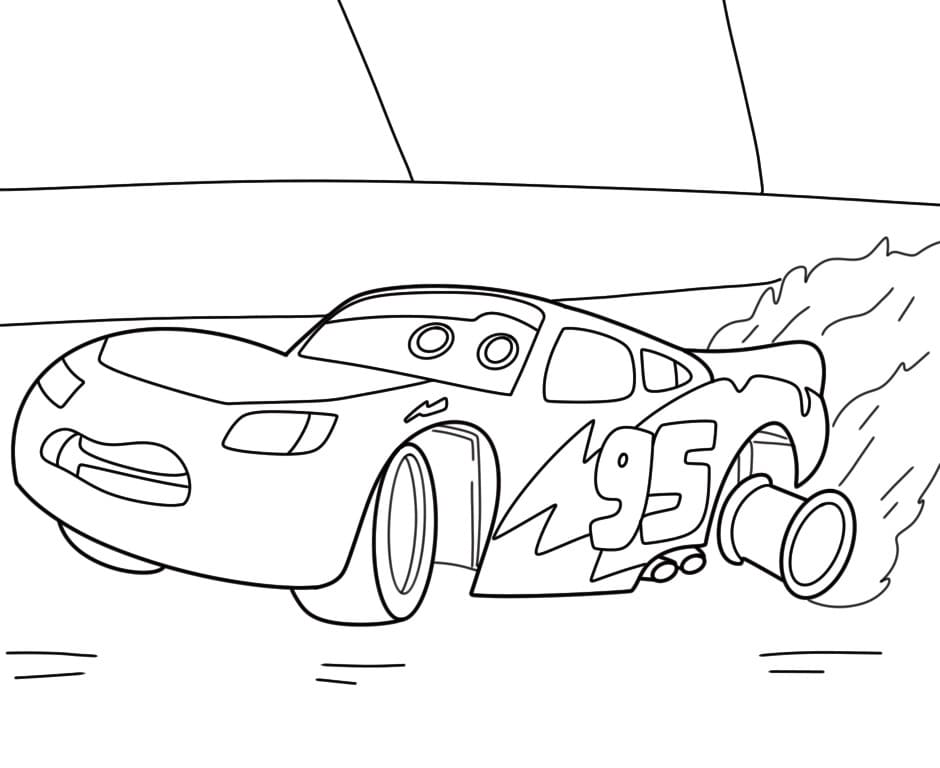 Kostenlose Lightning McQueen Ausmalbilder ausmalbilder