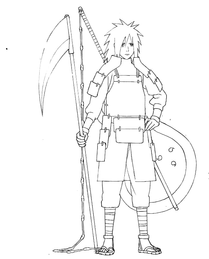 Kostenlose Madara Vorlage ausmalbilder