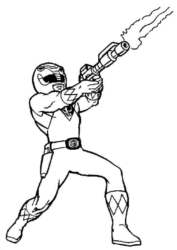 Kostenlose Power Rangers für Kinder ausmalbilder
