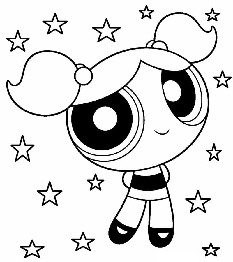 Kostenlose Powerpuff Girls Ausmalvorlagen ausmalbilder