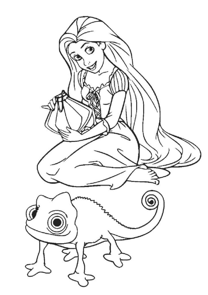 Kostenlose Rapunzel Vorlagen ausmalbilder