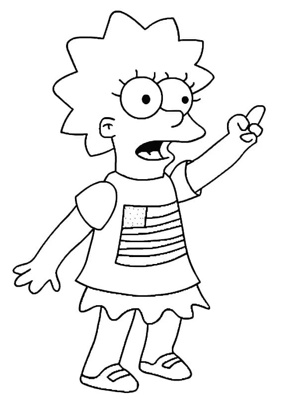 Kostenlose Simpsons zum Ausdrucken ausmalbilder