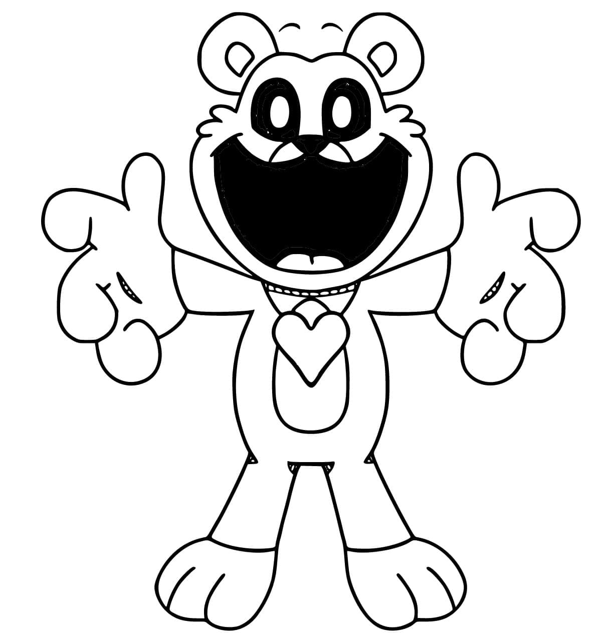 Kostenlose Smiling Critters Ausmalbilder ausmalbilder