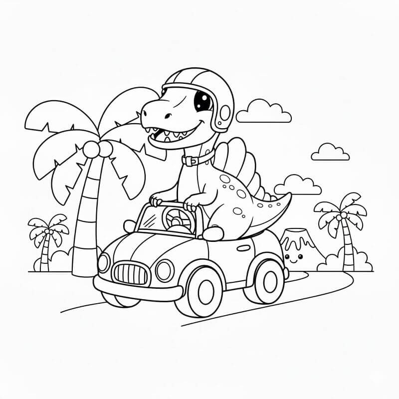 Kostenlose Spinosaurus-Ausmalbilder ausmalbilder