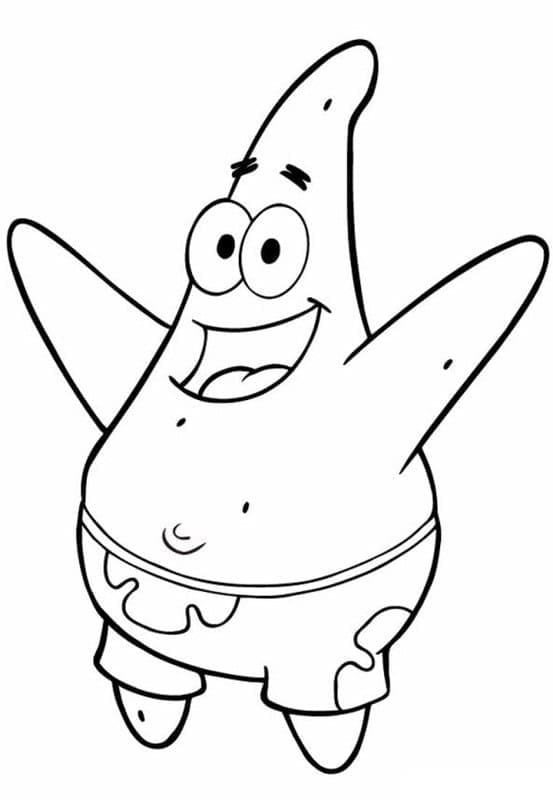 Kostenlose Spongebob-Malvorlage ausmalbilder