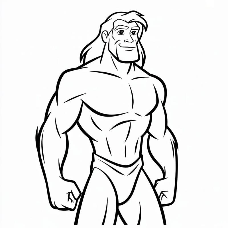 Kostenlose Tarzan Ausmalbilder ausmalbilder