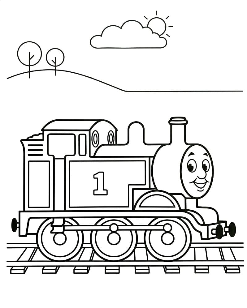 Kostenlose Thomas Ausmalvorlagen ausmalbilder