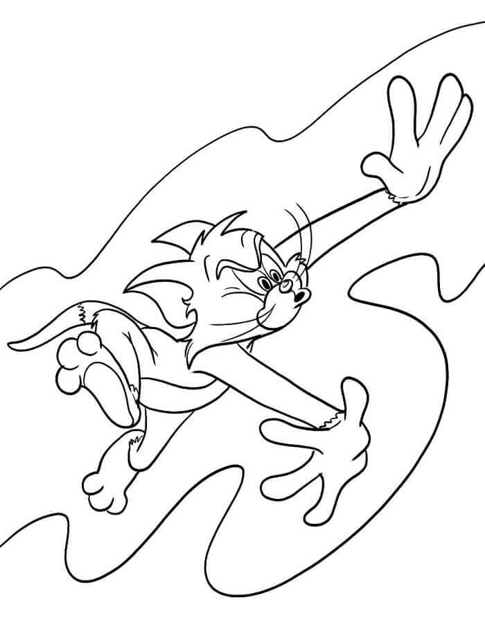 Kostenlose Tom und Jerry für Kinder ausmalbilder