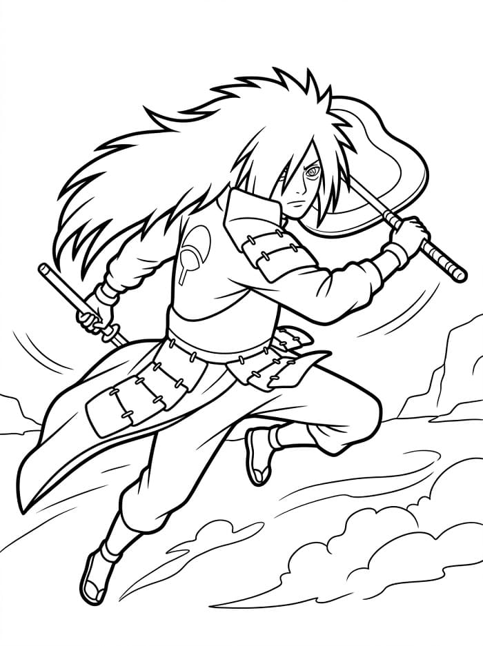 Kostenlose ausdruckbare Madara ausmalbilder